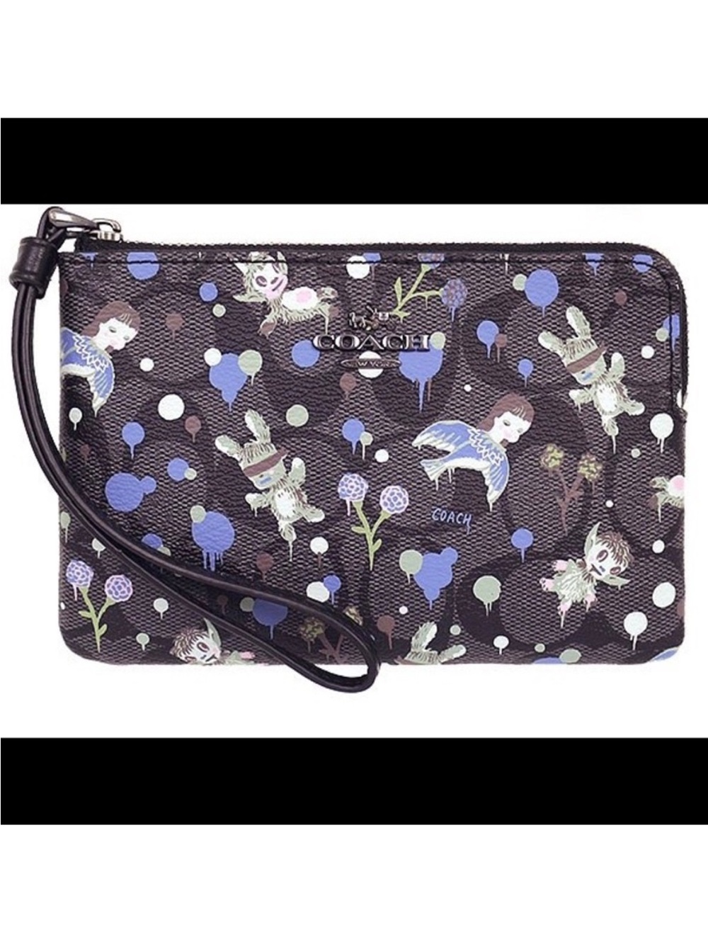 NWOT Coach RARE limited edition Gary Baseman “Secret Order” Wristlet